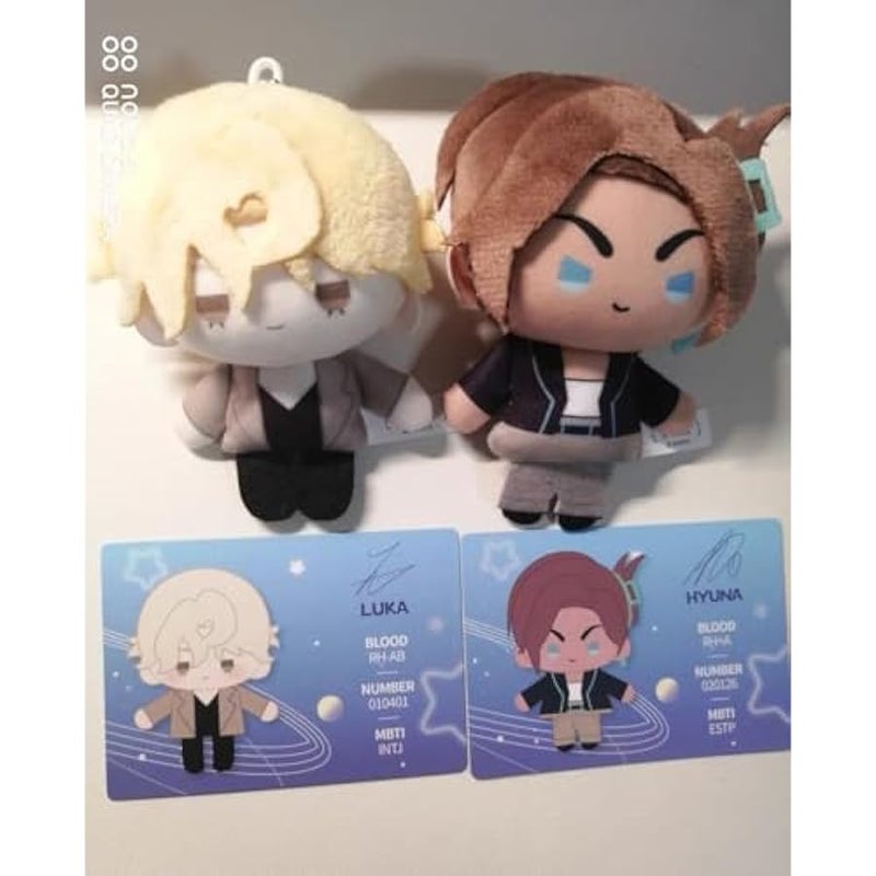 Anime Allien Stage Plush Keychain,Officially Mizi Sua Till Ivan Luka Blind Box Mini Plush Pendant Key Chain Gift - Image 2